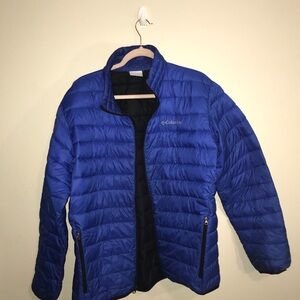 Columbia Men's Vibrant Blue Puffer Jacket